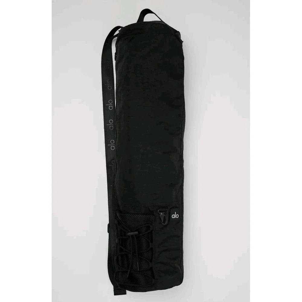 Alo Yoga Utility Mat Bag, Black NWT